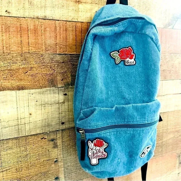 Vans Calico Denim Patch Mini Backpack - Picture 5 of 10